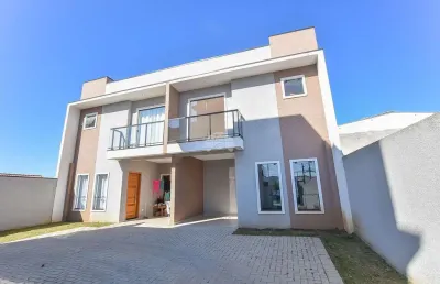 Casa em condomínio fechado com 3 quartos à venda na rua hugo morgenstern, 83, pinheirinho, curitiba, 95 m2 por r$ 550.000
