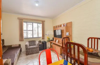 Casa em condomínio fechado com 3 quartos à venda na rua waldemar kost, 2839, hauer, curitiba, 100 m2 por r$ 399.000