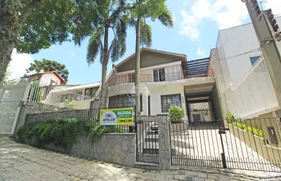 Casa comercial para alugar na rua prefeito ângelo ferrário lopes, 1536, hugo lange, curitiba, 550 m2 por r$ 10.500
