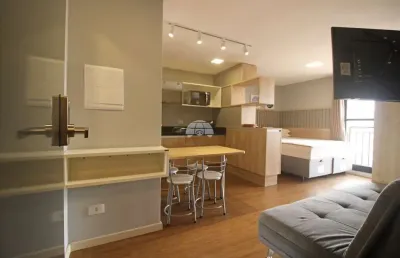 Kitnet / stúdio para alugar na rua riachuelo, 110, centro, curitiba, 48 m2 por r$ 2.350
