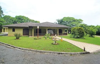 Chácara / sítio com 3 quartos para alugar na rua antônio eduardo trevisan, 80, pacotuba, almirante tamandaré, 348 m2 por r$ 7.000
