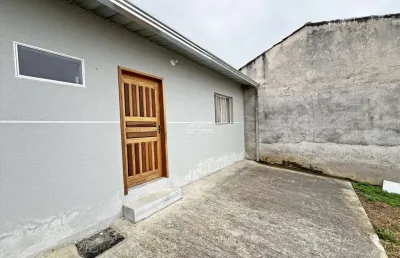 Kitnet / stúdio para alugar na rua santo estevão, 231, jardim santa cândida, colombo, 32 m2 por r$ 850