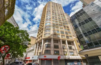 Sala comercial para alugar na avenida luiz xavier, 68, centro, curitiba, 46 m2 por r$ 1.700