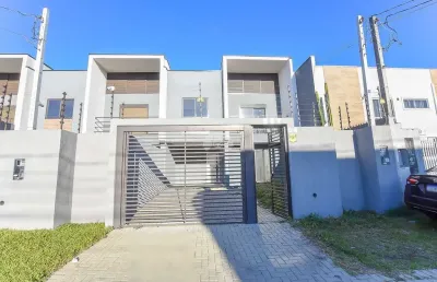 Casa com 3 quartos para alugar na rua josé mariano dos santos, 597, estância pinhais, pinhais, 118 m2 por r$ 3.500