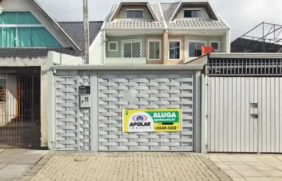 Casa com 2 quartos para alugar na rua antônio schwartz, 72, sítio cercado, curitiba, 72 m2 por r$ 2.700