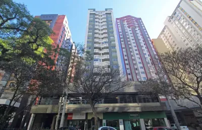 Apartamento com 1 quarto para alugar na rua doutor pedrosa, 194, centro, curitiba, 30 m2 por r$ 1.500