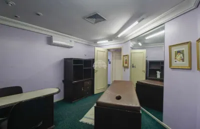 Sala comercial para alugar na rua marechal deodoro, 869, centro, curitiba, 86 m2 por r$ 4.500