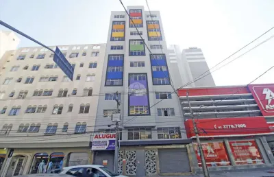 Apartamento com 1 quarto para alugar na rua tibagi, 779, centro, curitiba, 33 m2 por r$ 1.150