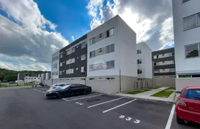 Apartamento com 2 quartos para alugar na rua alfredo de andrade, 75, bonfim, almirante tamandaré, 43 m2 por r$ 830