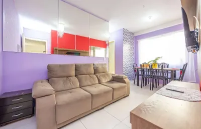 Apartamento com 2 quartos à venda na rua reinaldo gadens, 210, jardim iruama, campo largo, 43 m2 por r$ 150.000