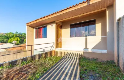 Casa em condomínio fechado com 2 quartos à venda na rua alberto cavalim, 222, vila nova, campo largo, 69 m2 por r$ 240.000