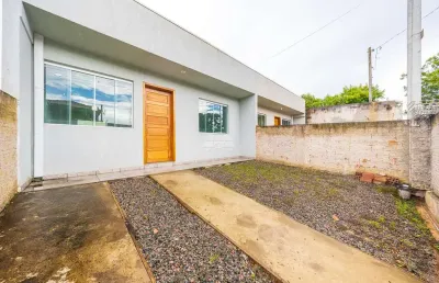 Casa com 2 quartos à venda na rua dã, 13, cristo rei, campo largo, 120 m2 por r$ 219.000
