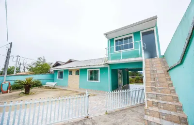 Casa com 4 quartos à venda na rua ermelino ribas de ramos, 266, vila campesi, campo largo, 300 m2 por r$ 750.000