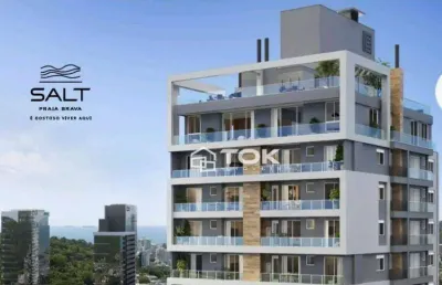 Apartamento 1 suíte + 2 dormitórios,2 vagas praia brava, itajaí, sc>