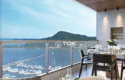 Apartamento com 3 suítes com vista para marina no centro de itajaí sc