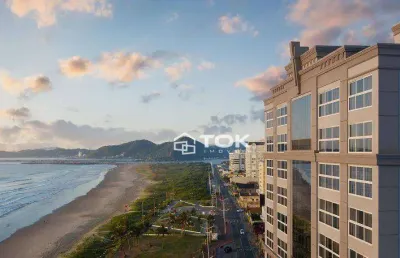 Amber tower, apartamento com 3 dormitórios à venda, 205 m² por r$ 2.790.620 - centro - navegantes/sc