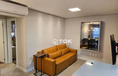 Apartamento mobiliado com 1 suíte mais 1 dormitório no bairro são judas em itajaí sc