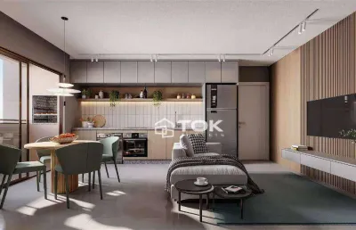 Apartamento com 1 suíte mais 1 dormitório no bairro dom bosco em itajaí/sc