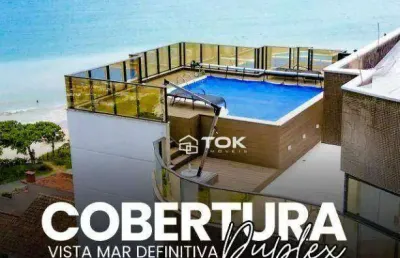 Apartamento duplex com 4 dormitórios à venda, 301 m² por r$ 3.900.000,01 - centro - penha/sc