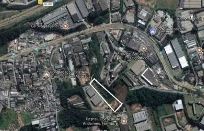 Área à venda, 21921 m² por r$ 12.000.000,00 - jardim alvorada - jandira/sp