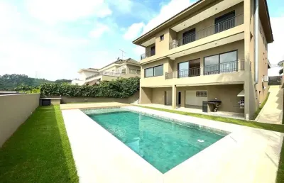 Casa com 4 dormitórios, 450 m² - venda por r$ 7.000.000,00 ou aluguel por r$ 27.700,00/mês - alphaville - santana de parnaíba/sp