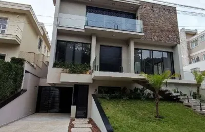 Casa com 4 dormitórios à venda, 440 m² por r$ 4.500.000,00 - alphaville - santana de parnaíba/sp