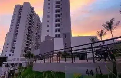 Apartamento com 1 dormitório à venda, 47 m² por r$ 420.000,00 - jardim tupanci - barueri/sp