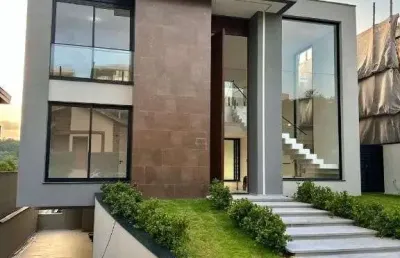 Casa com 4 dormitórios à venda, 604 m² por r$ 9.750.000,00 -  alphaville - santana de parnaíba/sp