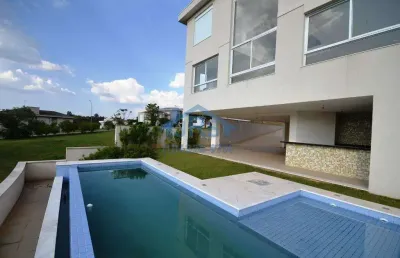 Sobrado com 4 dormitórios à venda, 503 m² por r$ 5.700.000,00 - gênesis 1 - santana de parnaíba/sp
