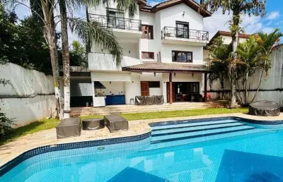 Casa com 4 quartos, mobiliado - alphaville - santana de parnaíba/sp