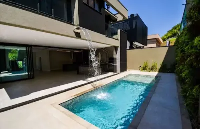 Casa com 5 dormitórios à venda, 433 m² por r$ 5.500.000,00 - tamboré - santana de parnaíba/sp