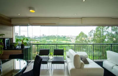 Apartamento com 2 dormitórios à venda, 144 m² por r$ 1.950.000,00 -  alphaville - santana de parnaíba/sp
