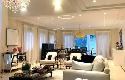 Casa com 4 dormitórios, 382 m² - venda por r$ 4.800.000 ou aluguel por r$ 31.650/mês - alphaville - santana de parnaíba/sp