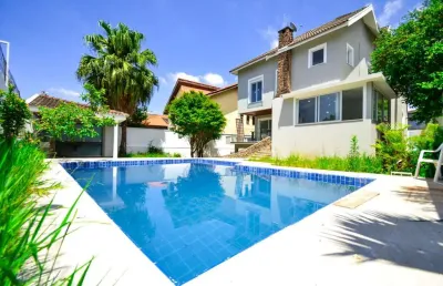 Casa com 3 dormitórios, 351 m² - venda por r$ 5.500.000,00 ou aluguel por r$ 16.590,00/mês - alphaville - santana de parnaíba/sp