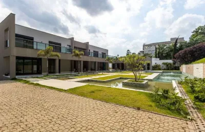 Casa com 4 dormitórios à venda, 3527 m² por r$ 47.000.000,00 - residencial tamboré - barueri/sp