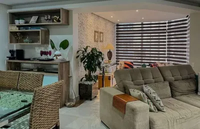 Apartamento com 3 dormitórios à venda, 130 m² por r$ 1.800.000,00 - edifício alphama - barueri/sp