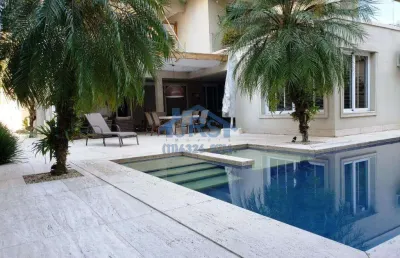Casa com 4 dormitórios à venda, 750 m² por r$ 14.000.000,00 - tamboré - santana de parnaíba/sp