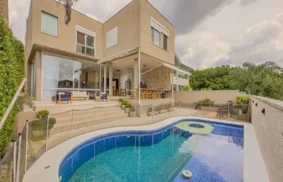 Casa com 4 dormitórios à venda, 417 m² por r$ 4.600.000,00 -  alphaville - santana de parnaíba/sp