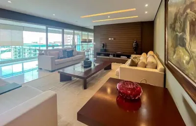 Apartamento com 3 dormitórios para alugar, 212 m² por r$ 25.000,00/mês - alphaville - barueri/sp