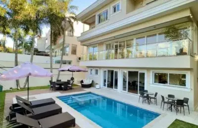 Casa com 4 dormitórios, 492 m² - venda por r$ 5.200.000 ou aluguel por r$ 40.000/mês - alphaville - santana de parnaíba/sp