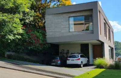 Casa com 4 dormitórios à venda, 400 m² por r$ 7.500.000 - alphaville - santana de parnaíba/sp