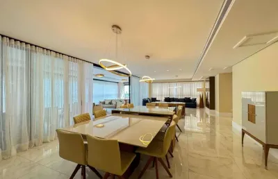 Apartamento com 4 dormitórios para alugar, 360 m² por r$ 55.000/mês - alphaville - barueri/sp