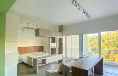 Apartamento com 1 dormitório à venda, 51 m² por r$ 650.000,00 -  alphaville - santana de parnaíba/sp
