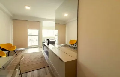 Apartamento com 1 dormitório para alugar, 45 m² por r$ 4.037,13/mês -  alphaville - santana de parnaíba/sp