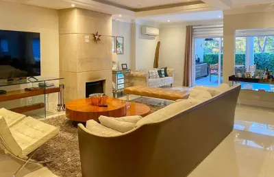 Casa com 4 dormitórios para alugar, 360 m² por r$ 20.900/mês - alphaville - santana de parnaíba/sp