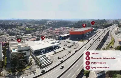 Galpão para alugar, 540 m² por r$ 21.700/mês - jardim rosalina - cotia/sp