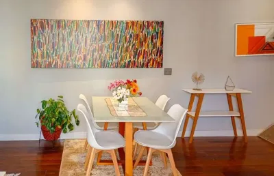 Apartamento com 1 dormitório para alugar, 58 m² por r$ 3.492,00/mês - jardim tupanci - barueri/sp
