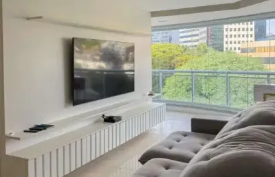 Apartamento com 3 dormitórios para alugar, 89 m² por r$ 13.140,00/mês - empresarial 18 do forte - barueri/sp