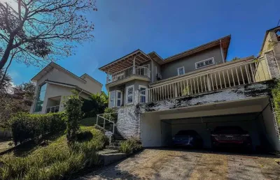 Casa com 4 dormitórios à venda, 434 m² por r$ 2.500.000,00 - tarumã - santana de parnaíba/sp