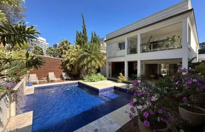 Casa com 4 dormitórios à venda, 600 m² por r$ 7.500.000 - alphaville - santana de parnaíba/sp